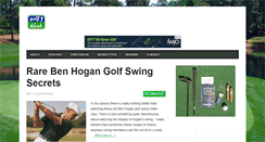 Desktop Screenshot of golfdashblog.com